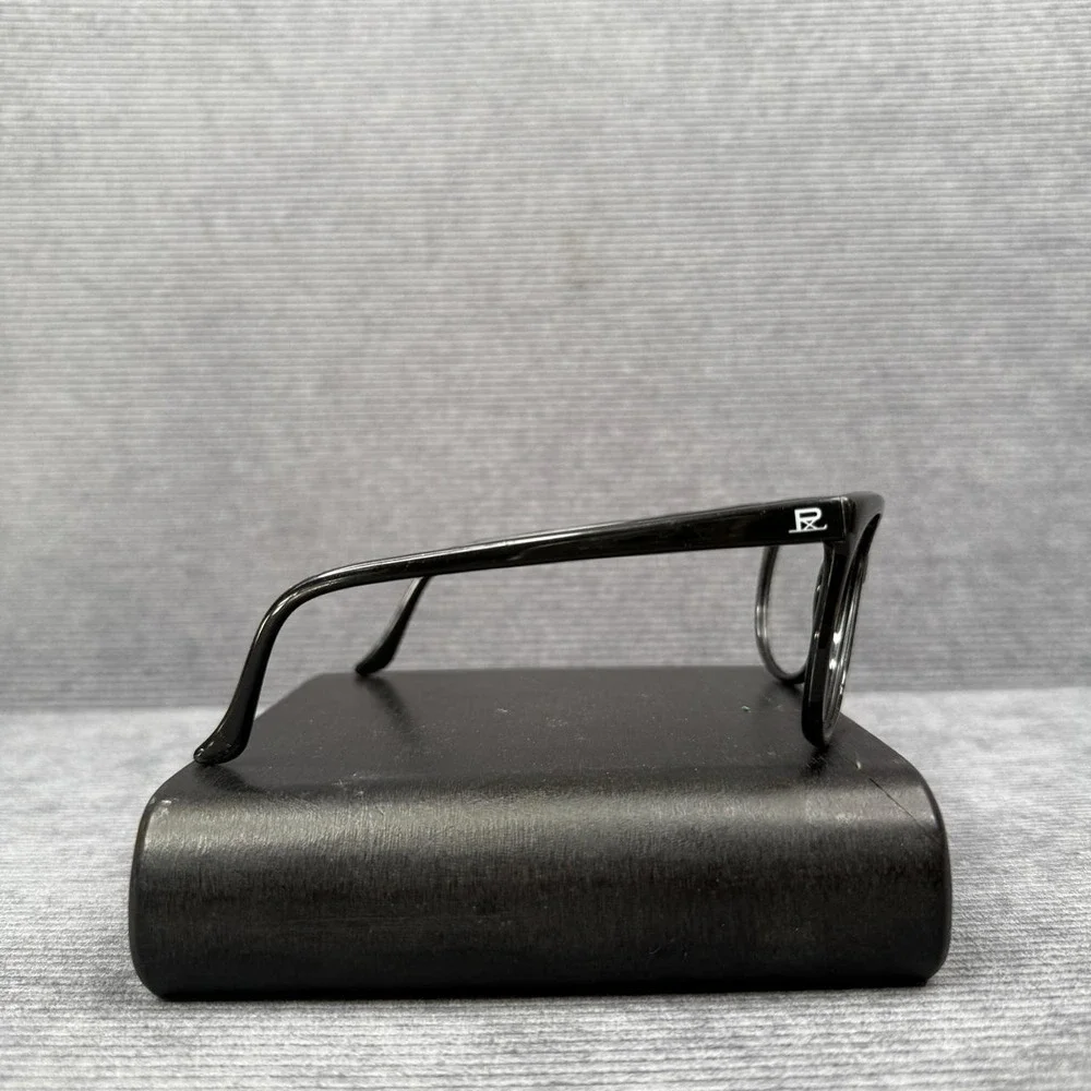 Vuarnet Pouilloux 2002 Black Eyeglasses Frames Vintage Cat Eye Y2k